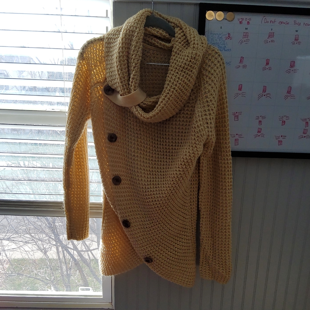 Cozy Cream Knit Sweater